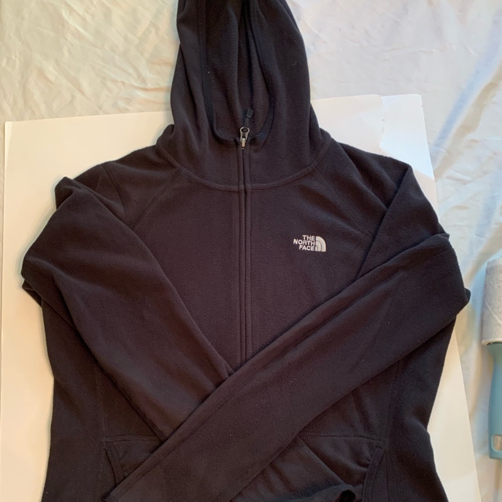 The North Face Jacket Polartech Zip with Hood Medium Women black